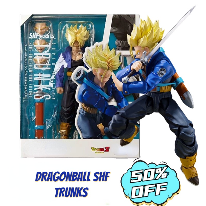 Dragon Ball Super Trunks Futuro Super Saiyan 2 Figura 25cm