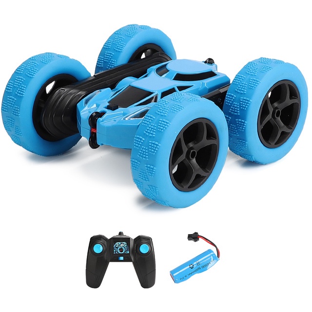 En stock Doble Cara stunt car Giratorio De 360 Grados roll over control Remoto Coche Juguete Con Luces Un Regalo De Cumpleanos Para Los Ninos Shopee Mexico