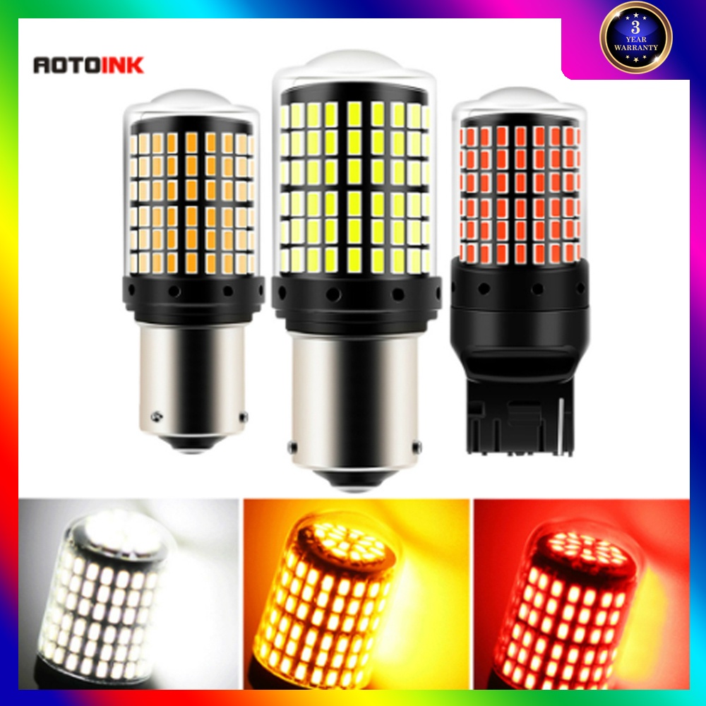 2 Bombillas LED BA15S BAU15S P21W PY21W 7440 W21W W21W W21W W21/5W 1157 ...