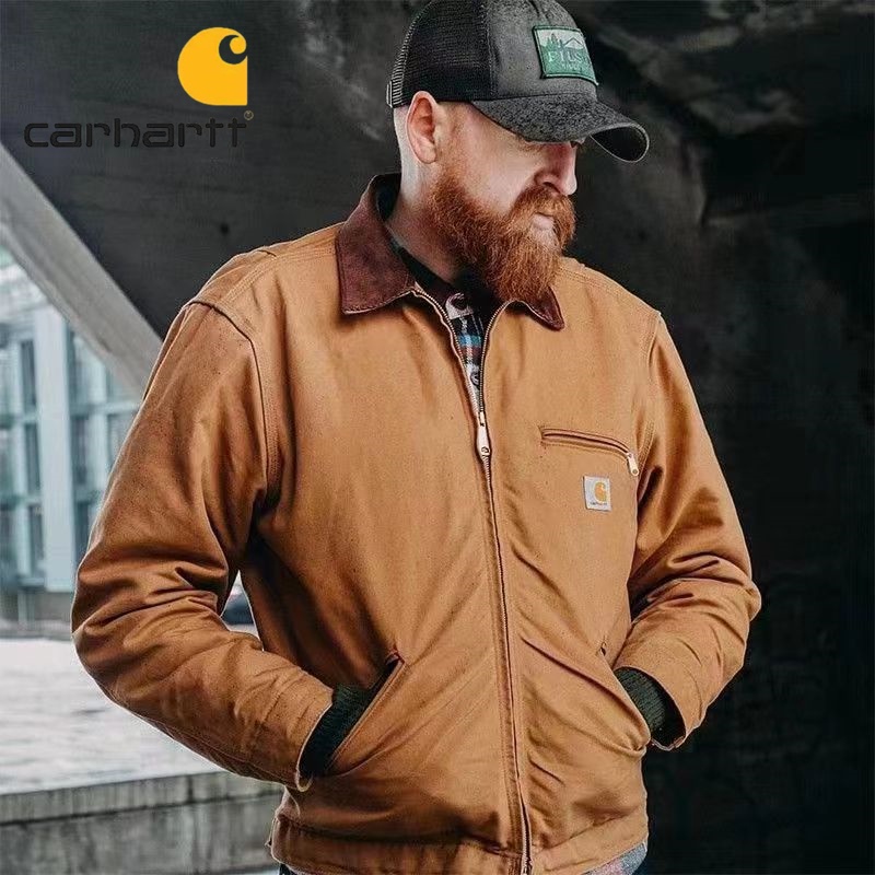 Chamarra Carhartt De Trabajo Termica Gruesa Tallas Extras