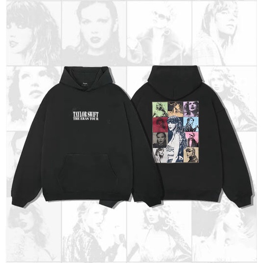 thumbnail image 1 of Taylor Swift The Eras Tour 2023 Concierto Merch Sudadera con capucha Hombres y Mujeres Tallas grandes Pullover Harajuku Moda Pareja Sudadera Coreano Ropa de calle Holgado Top, 1 of 5