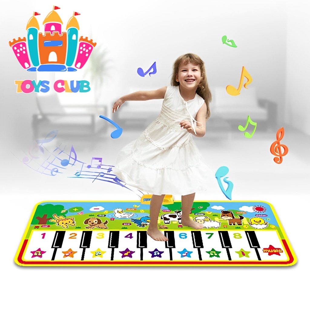 Alfombra De Baile Tapete De Piano Musical Para Niños