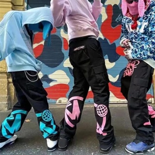 Pantalones Cargo con bolsillos laterales para hombre, pantalones Harem de  Hip Hop negros, Joggers casuales, pantalones de chándal de moda, ropa de  calle, 5XL, nuevo