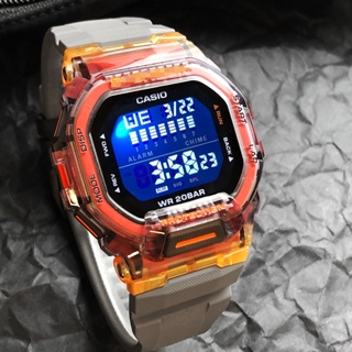 Listo Stock Casio moda hombres reloj deportivo impermeable Jam LED