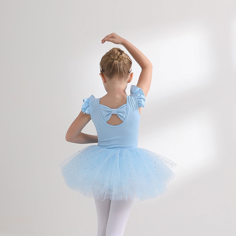 Ninos Vestido De Ballet Ninas Falda Verano Rosa Puro Algodon Ninas Traje De Practica Nino Mono De Baile Falda Shopee Mexico