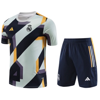 Conjunto Entrenamiento Real Madrid 2023/24 Hombre (Chándal de Media  Cremallera + Pantalón)