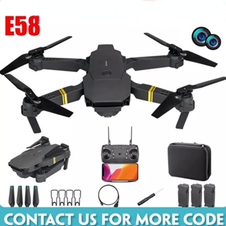 Dron con cámara dual para adultos y niños, 1080P HD FPV Cámara Drones con  funda de transporte, juguete plegable RC Quadcopter regalo para niños y