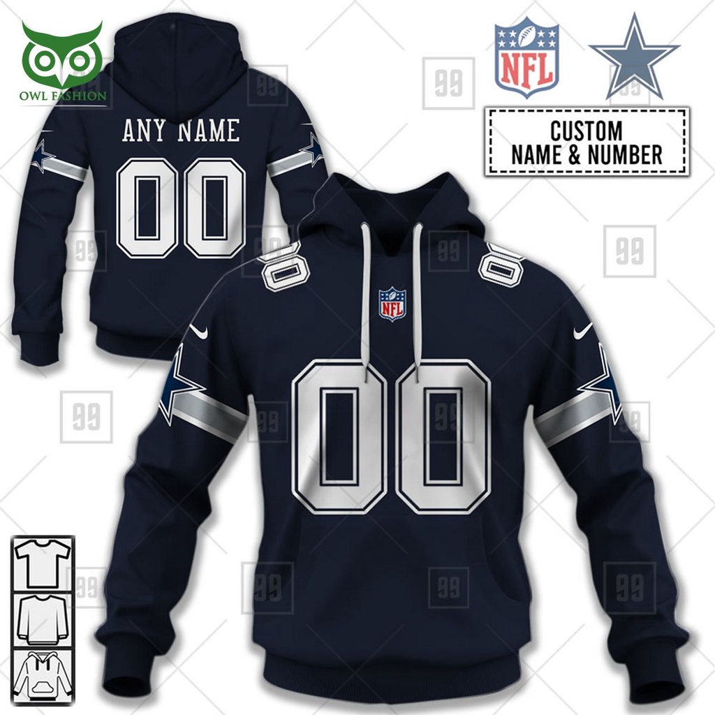 Dallas Cowboys Sudaderas De FÃºtbol Americano Sudadera Con Capucha