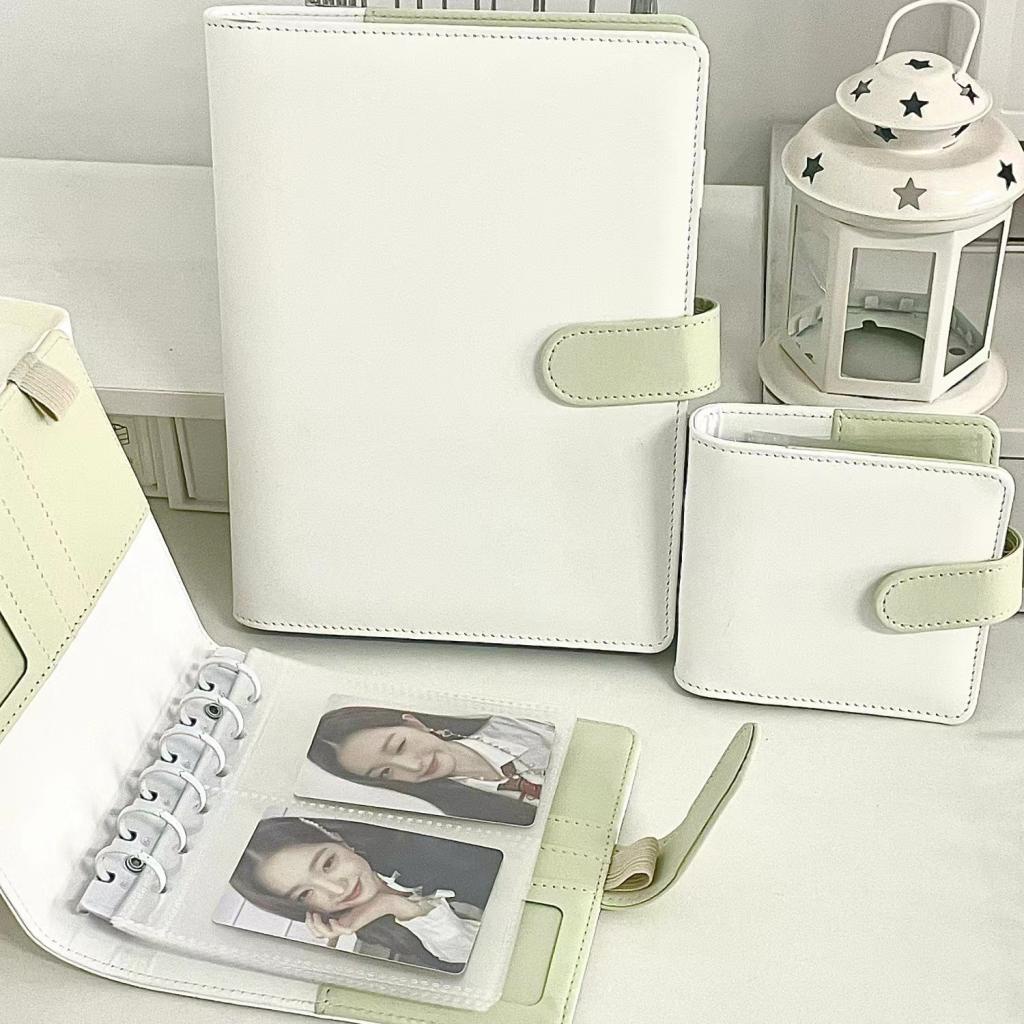 Steve PU Light Green A5 Binder Álbum Photocard Collection Book Kpop ...