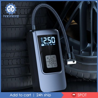 Comprar Compresor de aire portátil, bomba de neumáticos de doble cilindro,  inflador de aire eléctrico inteligente para neumáticos de coche, pantalla  Digital de 150psi