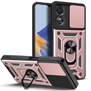 Funda Uso Rudo Anillo Para Oppo A17