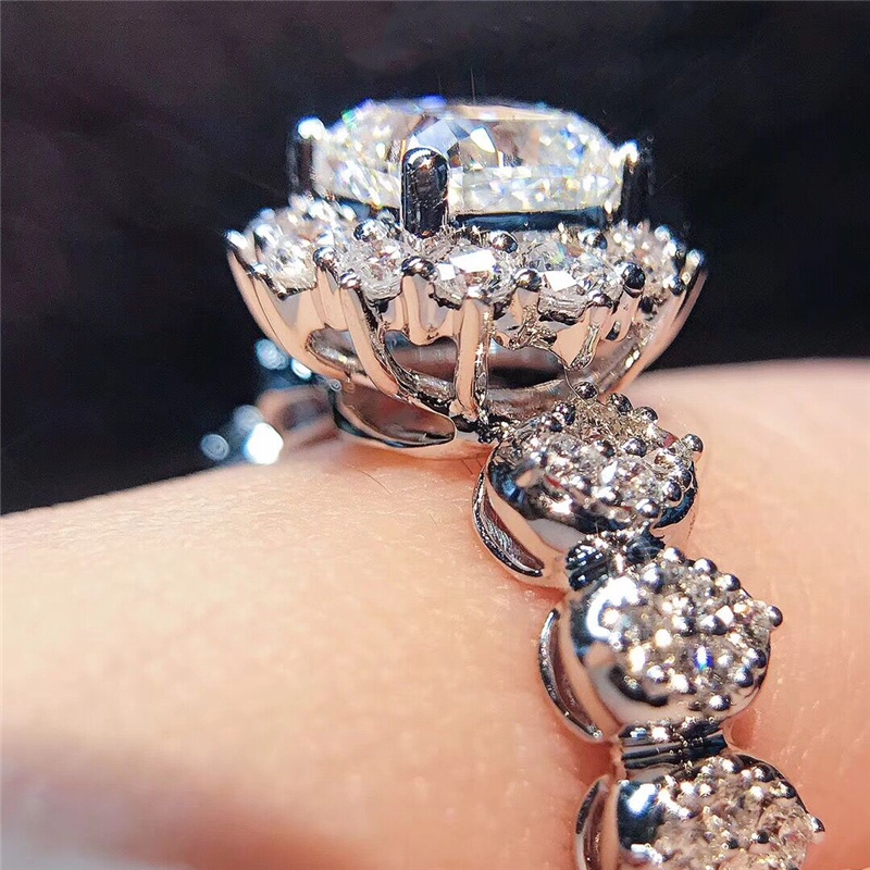 Juego De Joyas Para Novia - Collar Y Pendientes Largos De Cristal En Forma De Lágrima | Plata Con Zirconias, Ideal Para Bodas, Compromisos Y Eventos Especiales