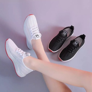 Zapatillas Deportivos Con Almohadilla De Aire Para Mujer Zapatos Planas De  Malla
