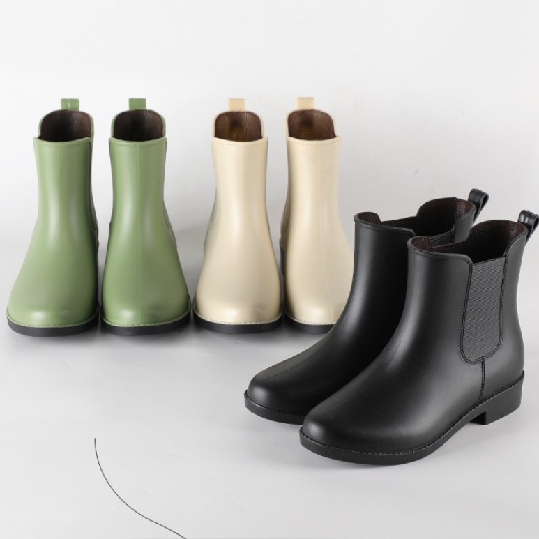 Botas de lluvia para ni as Chelsea botas Martin de moda brit nica