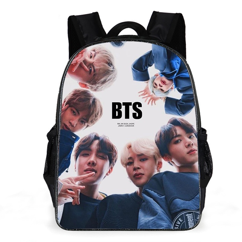 Bt21 mochila BTS escuela primaria estudiantes mochila ninos hombres mujeres mochilas Shopee Mexico