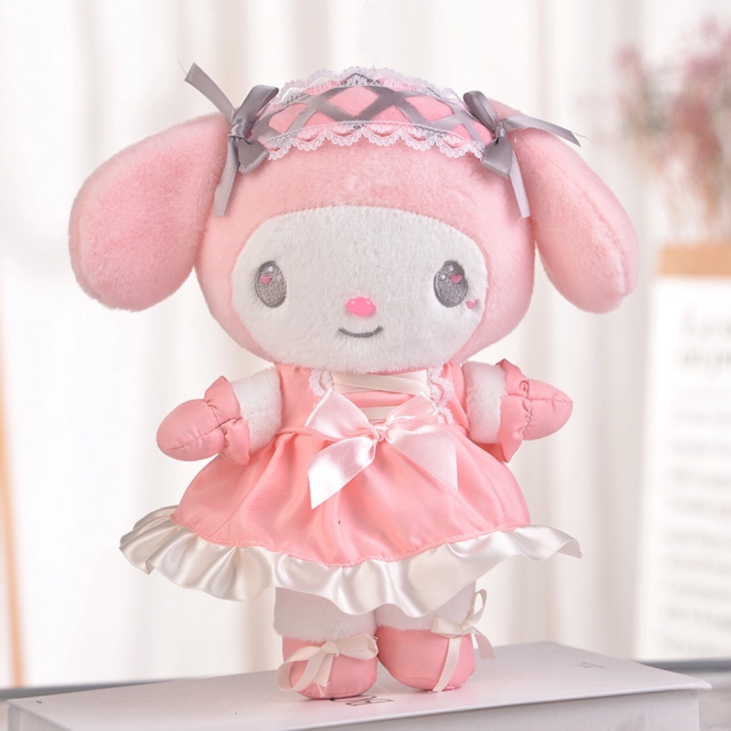 Falda De Ballet Sanrio kuromi plushie Melody Juguete De Peluche Muñeca ...