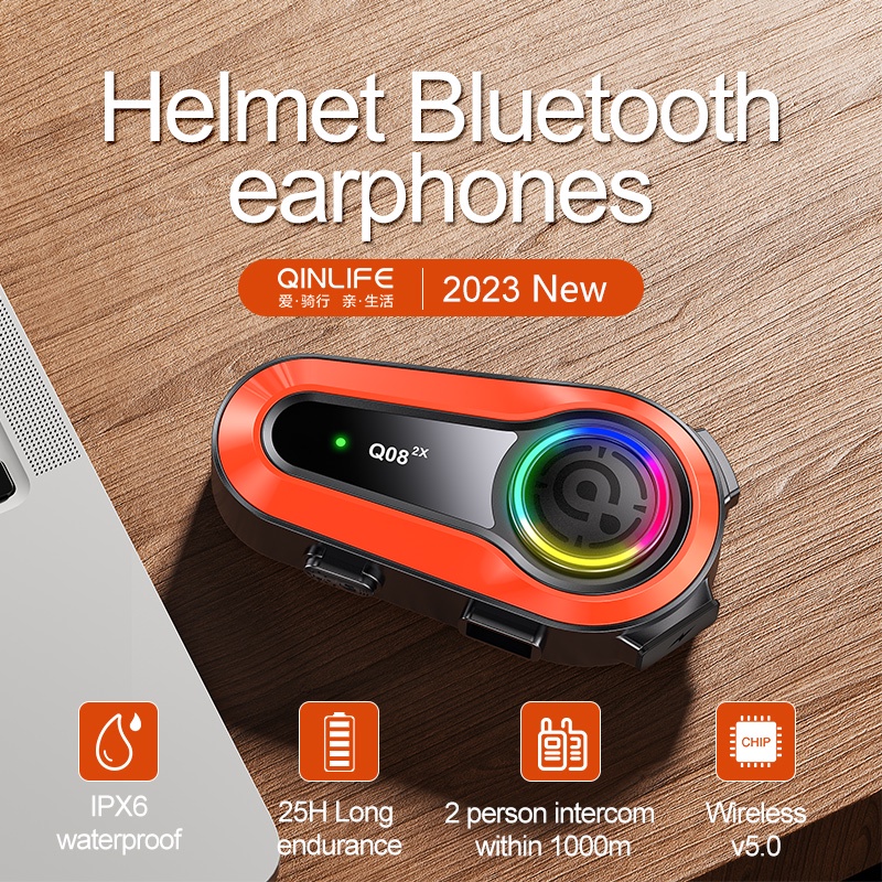 Intercomunicador Bluetooth Kit Manos Libres Casco Moto Modelo Nuevo