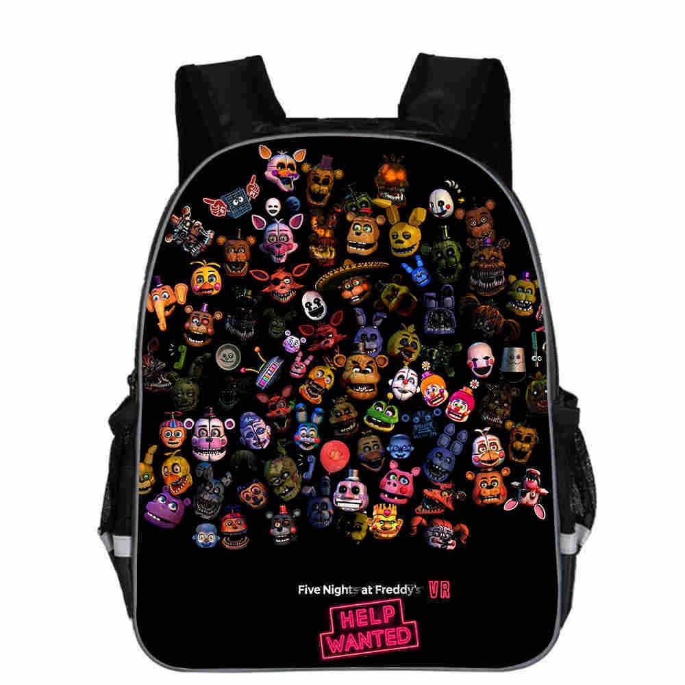 YINGD Mochila Five Nights At Freddy's | Infantil Y Juvenil | Tela Oxford 600D Impermeable | Para Portátil 15''