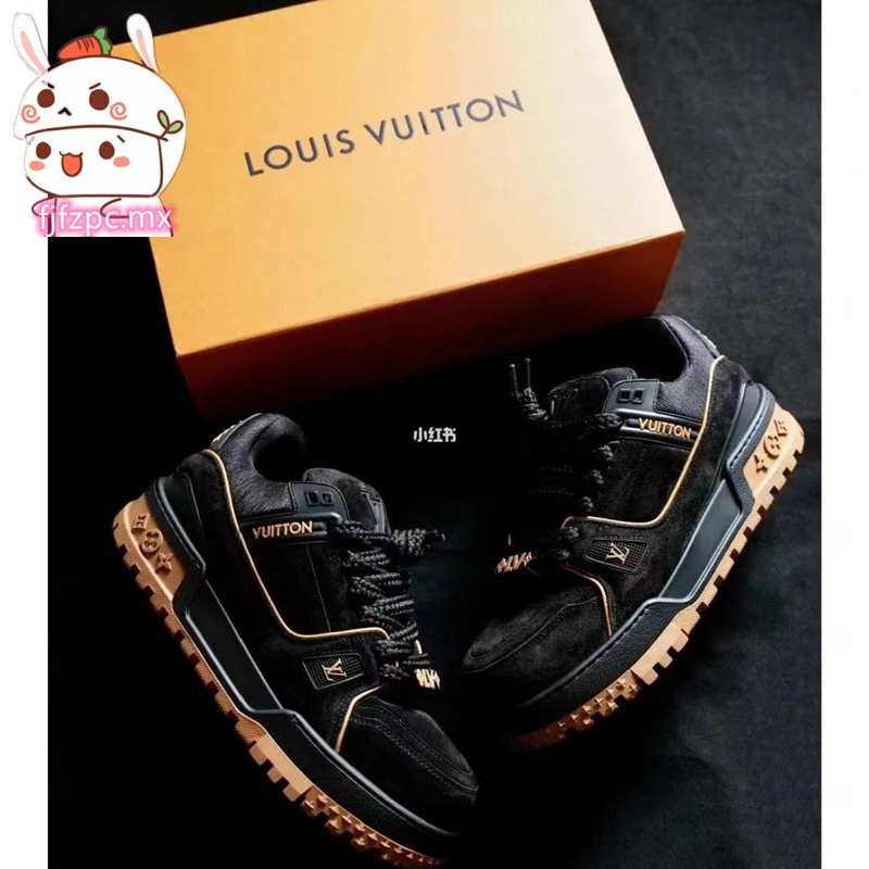 2022 Nuevo Estilo LV-LOUIS VUITTON FENDI Carta Zapatos De Mujer Botas De  Suela Gruesa Tobillo