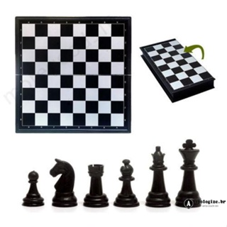 Jogo de xadrez infantil portátil, 95mm, King Chess Pieces