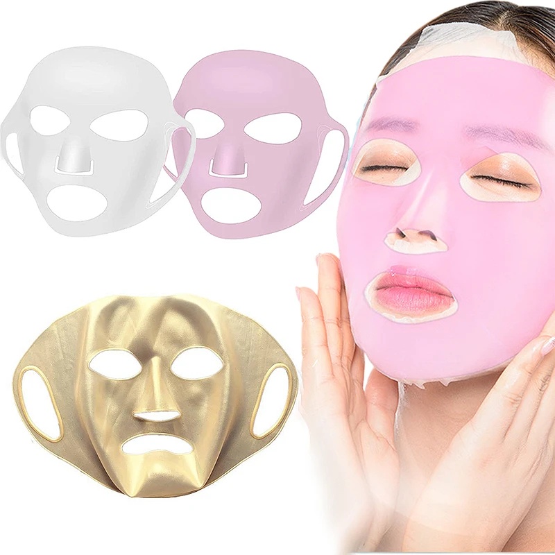 Herramienta de sombra de nariz de silicona, plantillas de maquillaje de  cara, almohadillas de protección aplicador de protector de máscara +