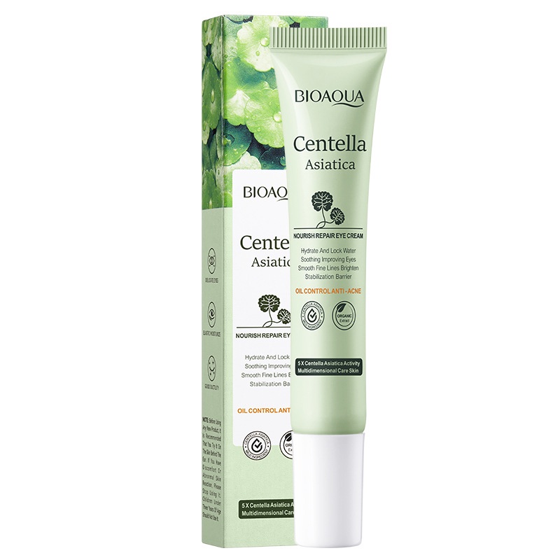 Bioaoua Centella Asiatica Crema Nutritiva Para Ojos Para Reparar