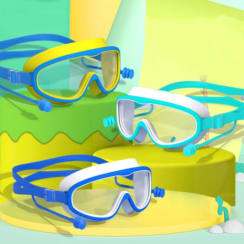 Gafas de buceo para niños Snorkel gafas de natación Gafas de buceo Gafas de  natación de marco grande