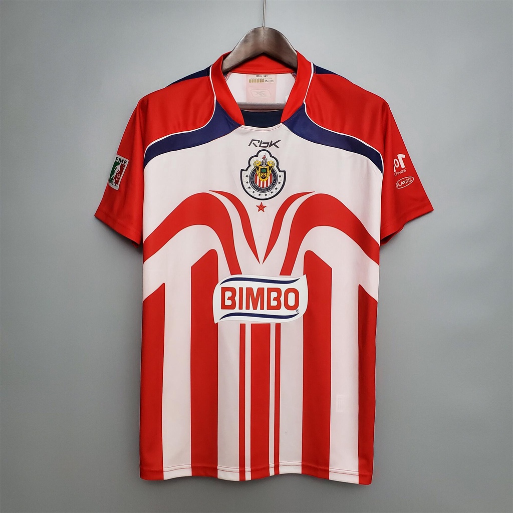 Camisa Chivas Retro 2006 07 Temporada home championship Camiseta