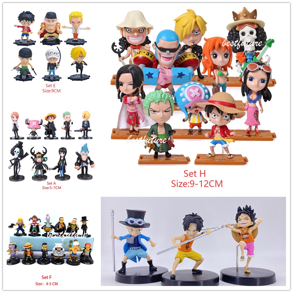 Figura Roronoa Zoro & Sanji One Piece 8Cm main image 1