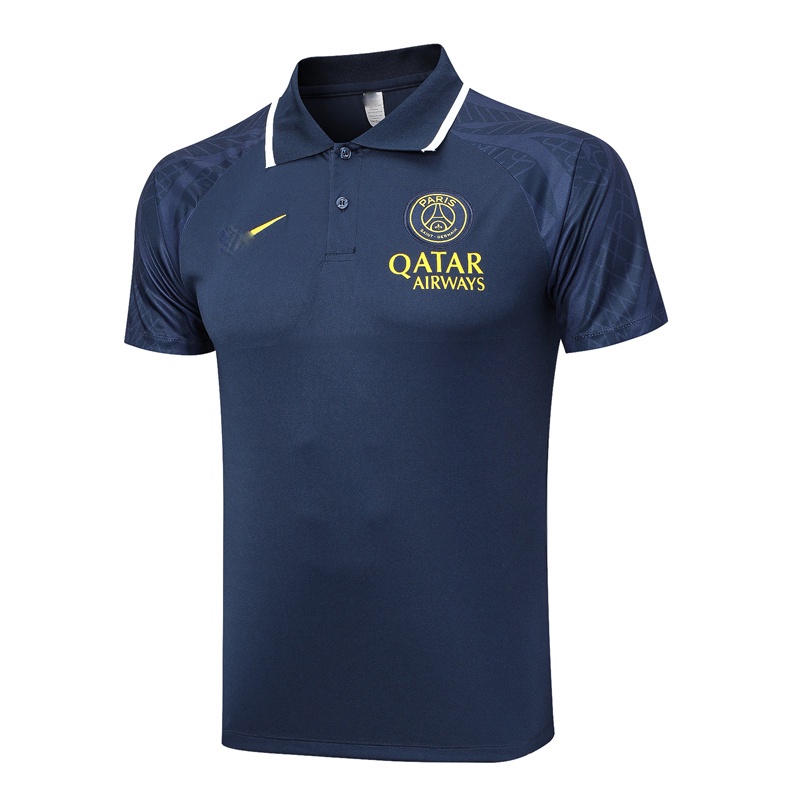 Football01 PSG Camiseta De Los Hombres De Manga Corta Polo Mas Tamano Diario Sudadera Casual Shopee Mexico