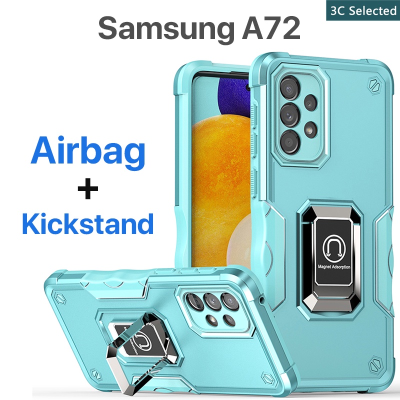 Funda Samsung Galaxy A14 + Imán Kickstand - Funda a prueba de golpes