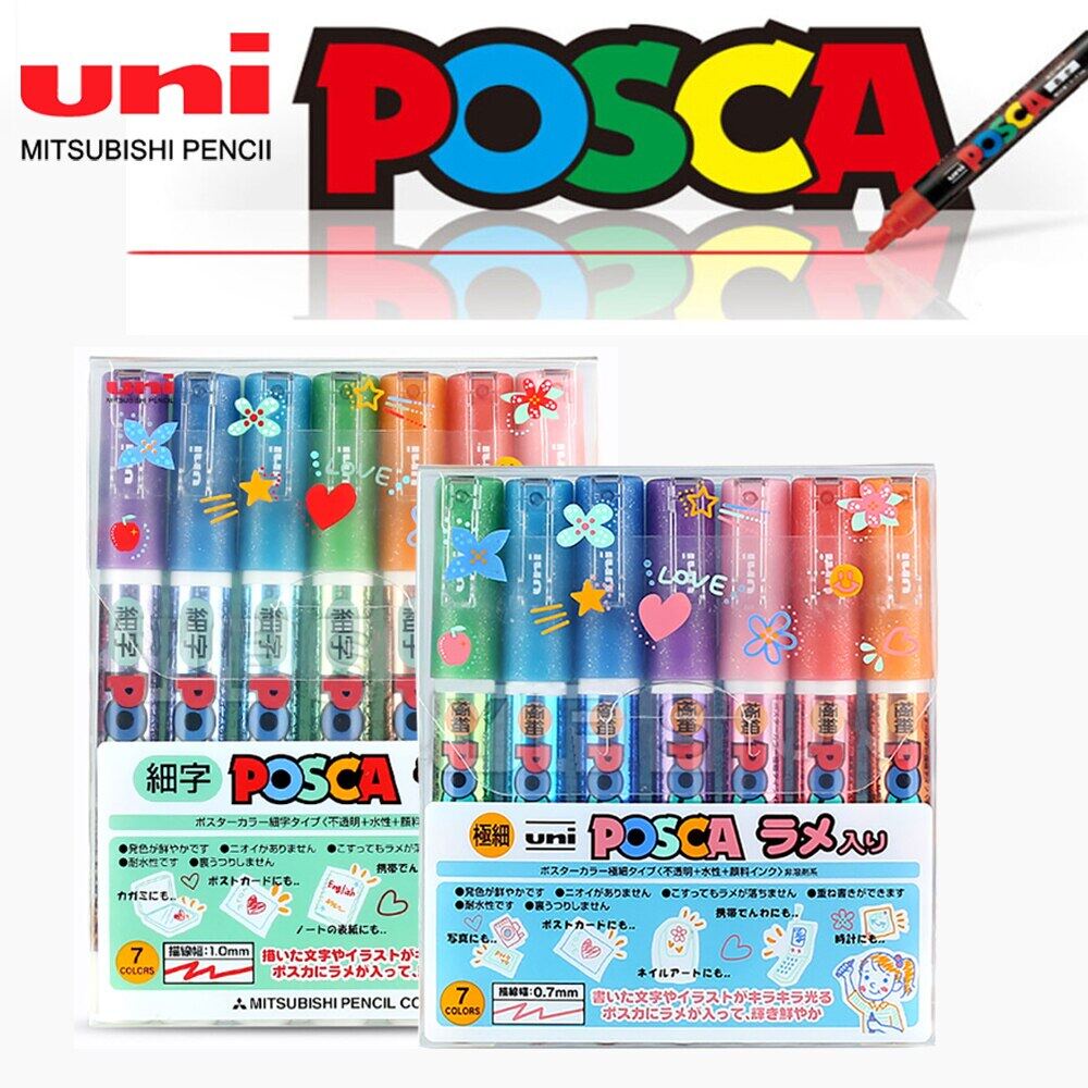 Uni POSCA PC-1M Rotulador De Pintura Extra Fina 0.7mm [Por 1