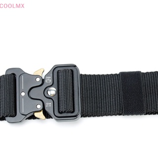 Cinturón táctico, estilo militar, correa de malla de malla resistente de  liberación rápida, cinturón de hebilla de metal para hombres y mujeres