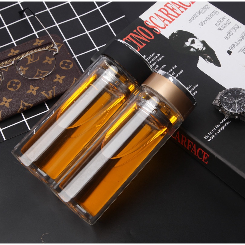 Thermos TERMOS Tumblr Botella Termo De Vidrio Resistente Al Calor Y ...