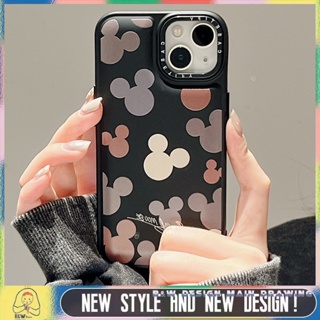 2 En 1) Funda Protectora Para Teléfono Para iPhone 11 12 13 Pro MAX X XR XS  Dibujos Animados Lindo Mickey Ondulado Borde Resistente A La Caída