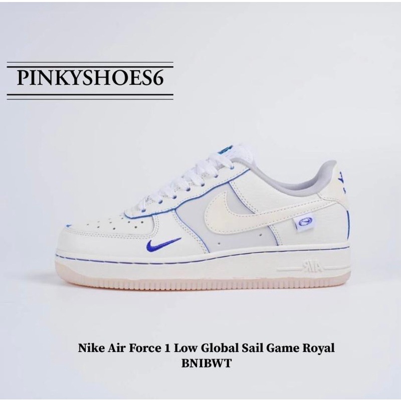 (WMNS) Nike Air Force 1 '07 LX 'Worldwide Pack - Sail Game Royal' FB1839-111