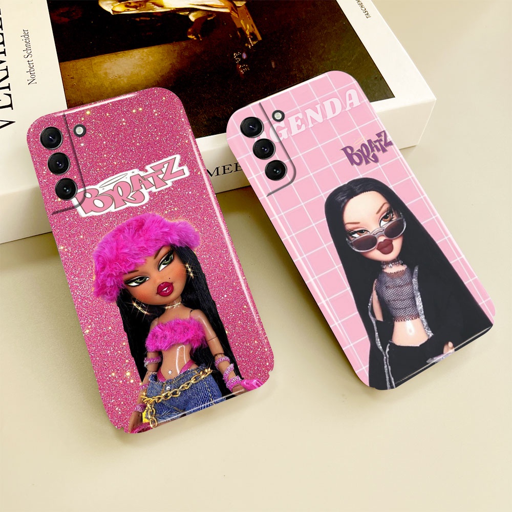 Funda De Teléfono Celular De Película Dura De Dibujos Animados Bratz Para  Samsung Galaxy S23 S22 S21 S20FE Note 10 9 Ultra Plus A73 A71 A53 A52 A51  A50 A13 A12 A03