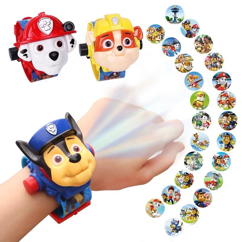 Paw Patrol Juguetes Reloj De Proyeccion Digital De Patrulla Canina Para Ninos Tiempo Estilo 24 Juguete De Dibujos Animados Regalo De Cumpleanos Shopee Mexico