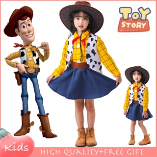 Niño Niña Toy Story Jessie Disfraz Lentejuelas Tutú Vestido Cumpleaños  Fiesta 1