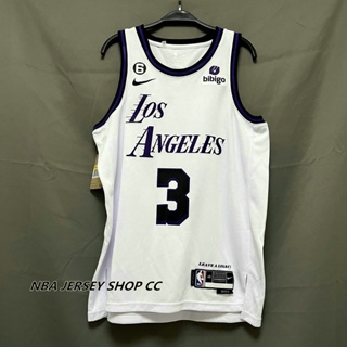 Camiseta Los Angeles Lakers Nike Classic Edition Swingman - Blanco - Lebron  James - Hombres