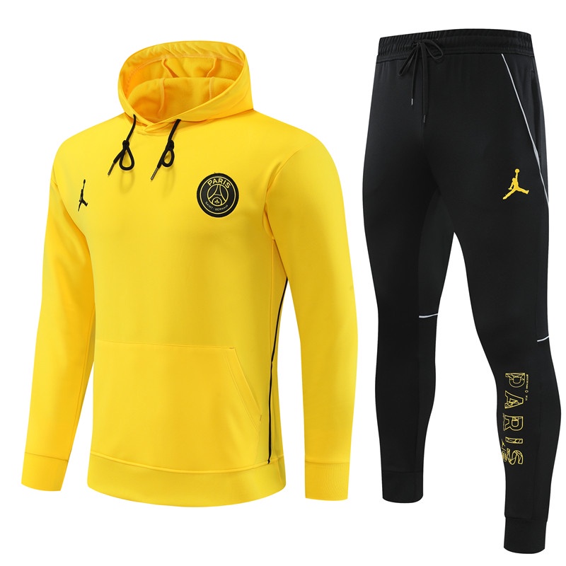 PSG 2023 Paris Saint Germain Sudadera Con Capucha Amarilla Traje De ...