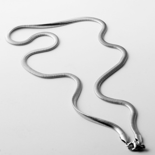  Collar de cadena clásico para hombre, collar largo de acero  inoxidable para hombres y mujeres, joyería de cadena (color : 28 pulgadas,  tamaño: plateado) : Ropa, Zapatos y Joyería