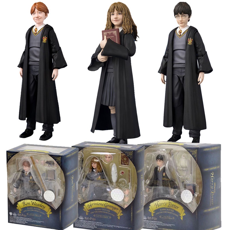 Harry Potter Hermione Ron Weasley Set de 6 figuras un conjunto de adornos  de escritorio