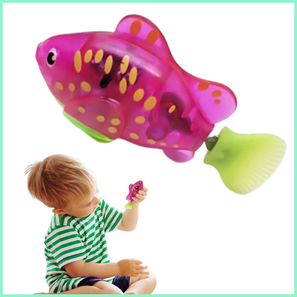 Robo Fish Peces Juguete Para Pileta, Bañera, Pecera