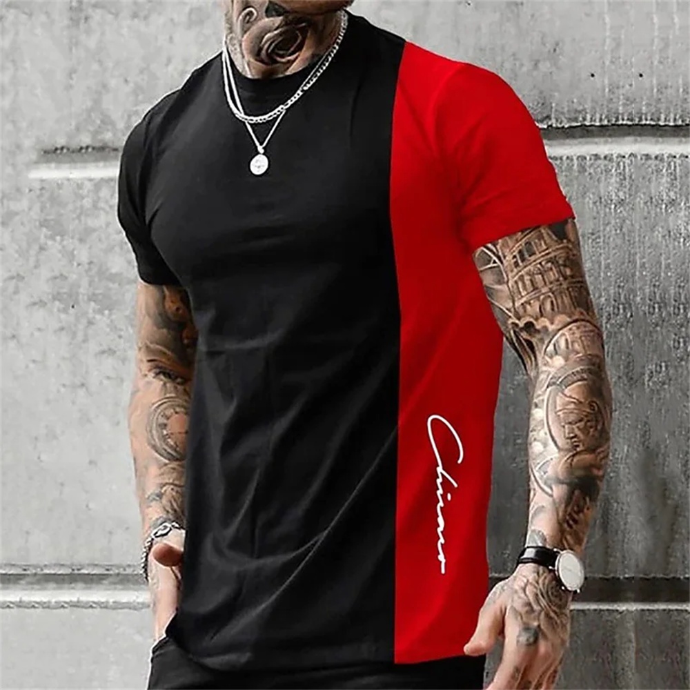 Hombre Muscle Gym Camiseta Entrenamiento Deportes Tee Manga Corta Slim Fit  Tops