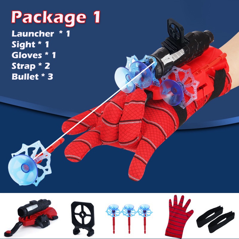 2 Juegos De Guantes De Lanzador, Guantes Spiderm Niño Lanzador De
