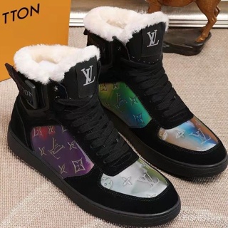 Louis Vuitton Botas De Negocios Casuales De Cuero Para Hombre