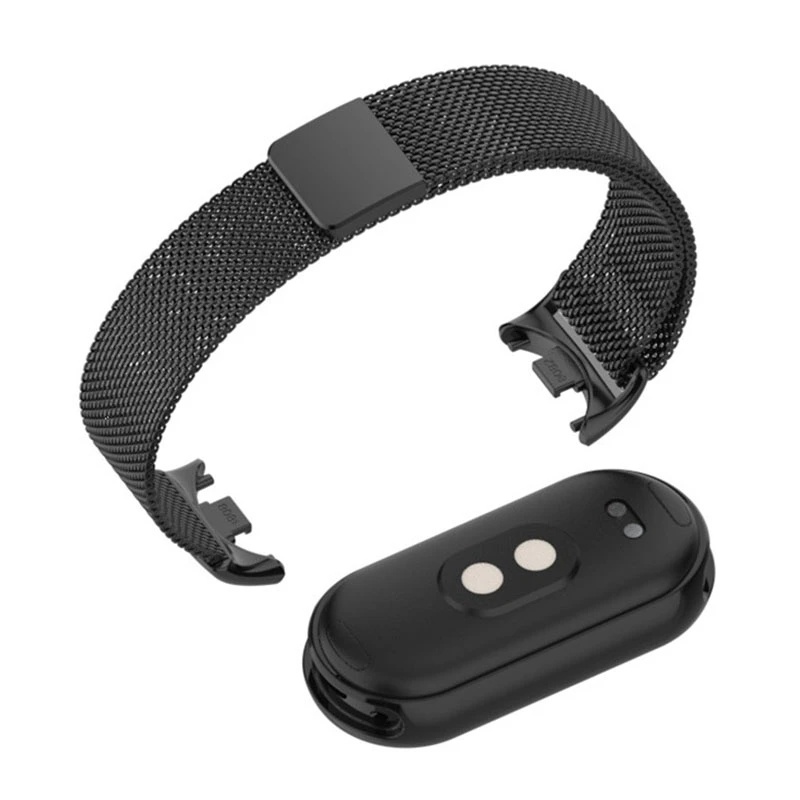 Correa Milanesa Para Xiaomi Mi Band 8 Accesorios De Acero Inoxidable Metal  Smartwatch NFC