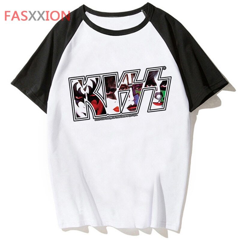 Camisetas best sale kiss mujer