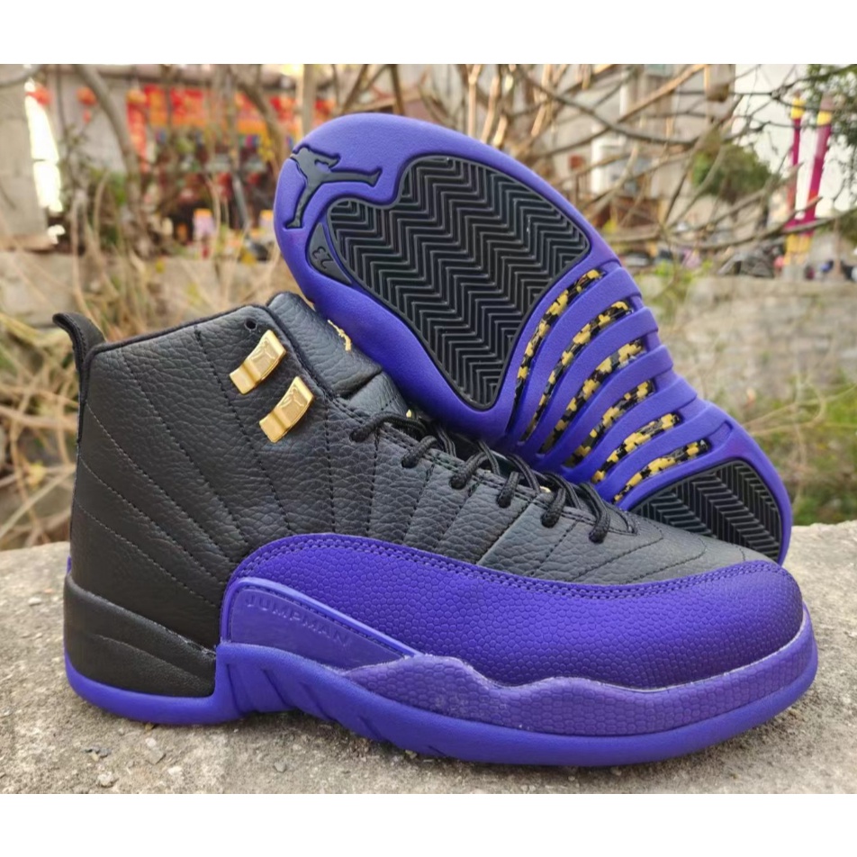 air jordan 12 retro flu game Negro Rojo aj12 Zapatos De